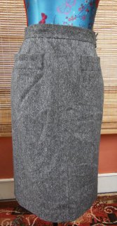 Vintage YSL tweed Skirt.JPG