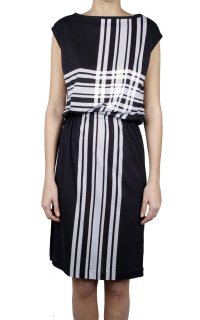 Hobby Check Stripe print dress 1.jpg