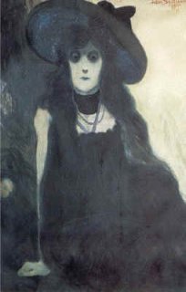 arte-Léon Spilliaert  La Buveuse d´absinthe.jpg