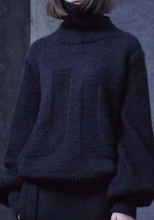 Yohji Yamamoto RAGNE KIKAS 変形ニットセーター RAGNE KIKAS for YOHJI YAMAMOTO Zip Up Knit | HUES 福岡