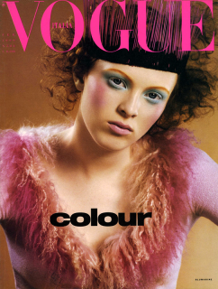 Vogue Italia February 1999 : Karen Elson by Steven Meisel | the