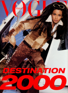 Vogue Italia December 1999 : Caroline Ribeiro by Steven Meisel