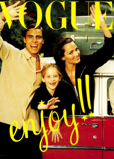 VOGUE Italia 1997年10月号 Vogue Italian Fashion Magazine October 1997 Amanda Harlech