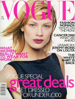 UK Vogue May 1998 : Carolyn Murphy by Tom Munro | the Fashion Spot