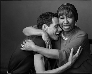 Marc Anthony with Celia Cruz, New York, NY, 2000.jpg