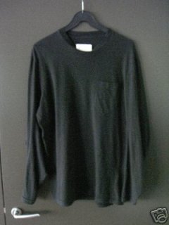 Martin Margiela Banana sleeve black t-shirt Large $50.jpg