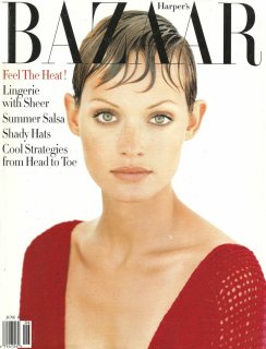 US Harper's Bazaar June 1993 : Amber Valletta by Patrick