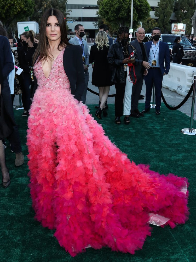 gorgeous sandra bullock in elie saab dress at the lost city la premiere 2022 1.jpeg