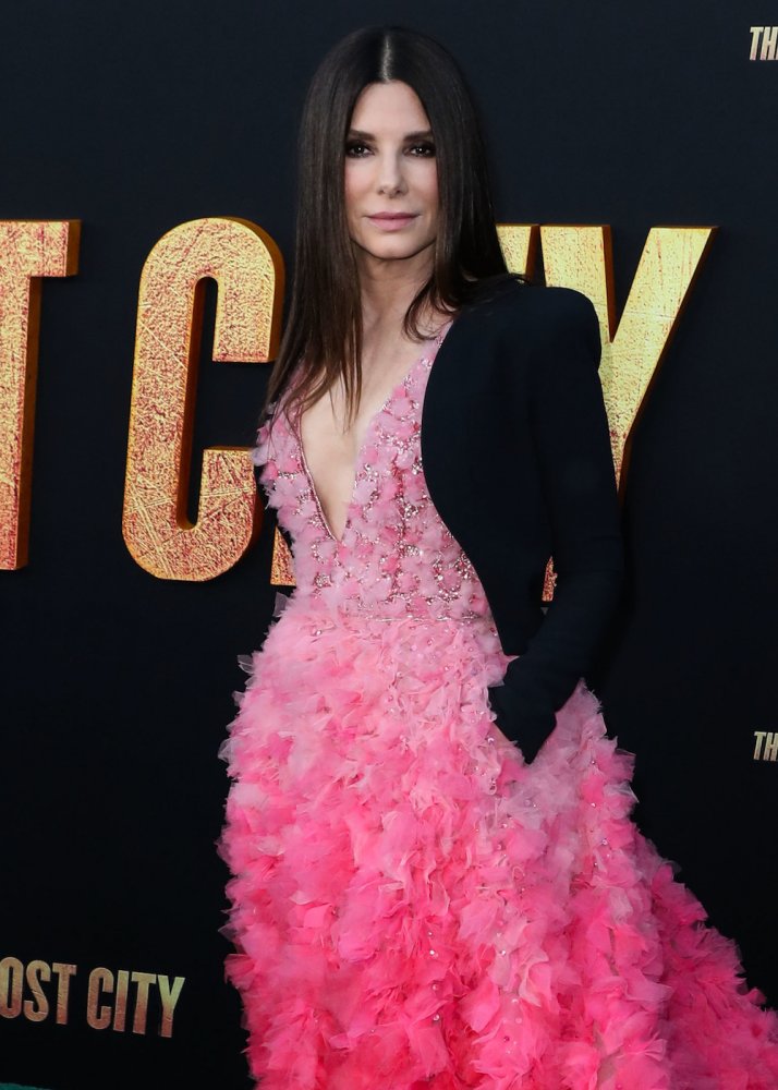 gorgeous sandra bullock in elie saab dress at the lost city la premiere 2022 9.jpeg