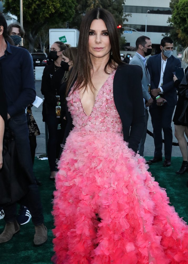 gorgeous sandra bullock in elie saab dress at the lost city la premiere 2022 10.jpeg