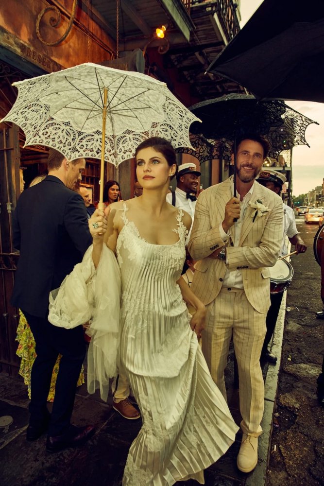 alexandra daddario in danielle frankel dress for wedding with andrew form 2022 17.jpg