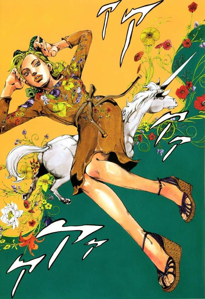 Hirohiko Araki (JoJo's Bizzare Adventure) loves his Vogue/Fashion