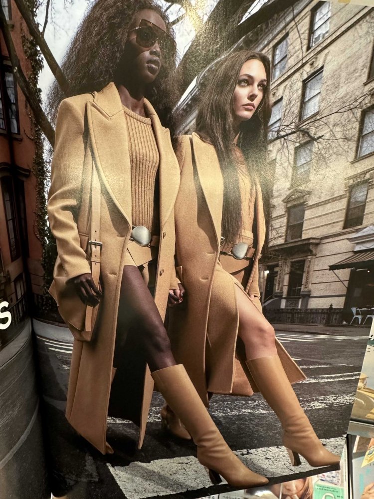 Anok Yai and Vittoria Ceretti for Michael Kors Collection Fall 2023 — Anne  of Carversville