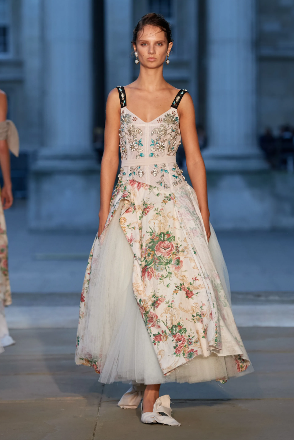 Giselle Norman Erdem Spring 2024 RTW LFW 1.png