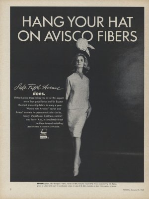 ヴィンテージ雑誌】VOGUE JANUARY 1965年 ヴォーグ 希少