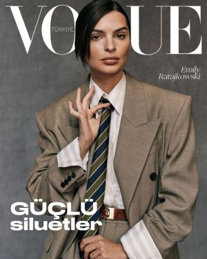 Vogue Turkey April 2025 : Emily Ratajowski by Cass Bird