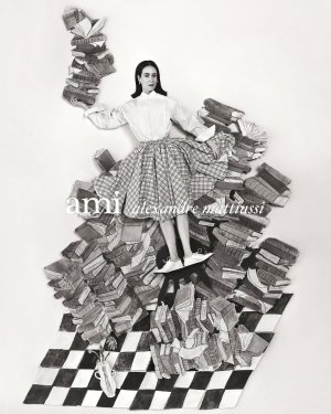 Introducing Friend of the House @mssarahcatharinepaulson for Ami Spring-Summer 2025. Wrapped i...jpg