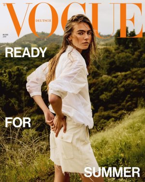 Vogue Germany June 2025 : Mia Armstrong by Noua Unu | the