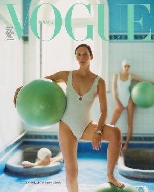 Vogue Poland July/August 2025 : Vivien Solari by Ina