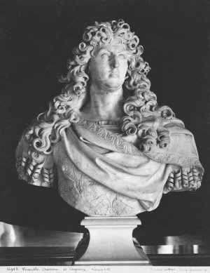 Antoine Coysevox - Bust of Louis XIV (1638-1715) c1678-81 (marble)  - (MeisterDrucke-153105).jpg
