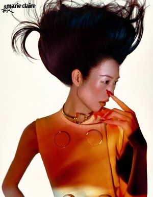 Marie Claire China September 2025 : Liu Wen by Nick Yang & Liu