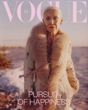 Vogue Czechoslovakia January 2026 : Hana Janata by Ina Levy