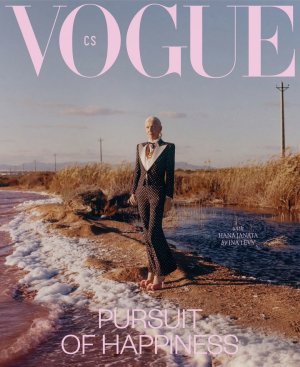 Vogue Czechoslovakia January 2026 : Hana Janata by Ina Levy