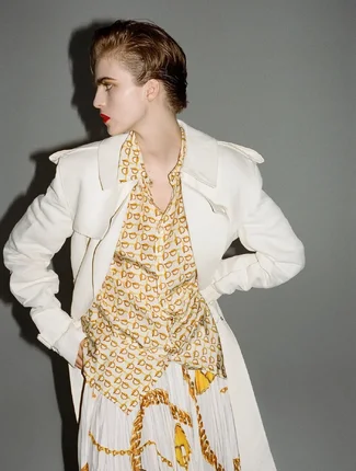 Back to it with a @burberry special for @wmagchina 🎷🧥THANK U 33Shot by @lukaszpukowiec styled...webp