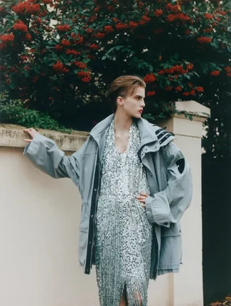 Back to it with a @burberry special for @wmagchina 🎷🧥THANK U 33Shot by @lukaszpukowiec styled...webp