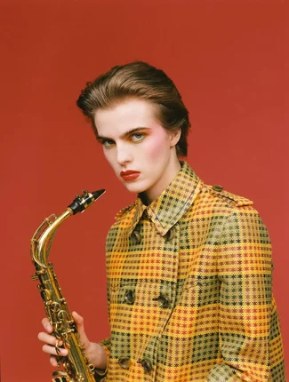 Back to it with a @burberry special for @wmagchina 🎷🧥THANK U 33Shot by @lukaszpukowiec styled...webp