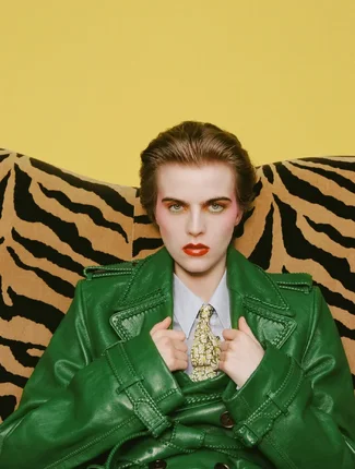 Back to it with a @burberry special for @wmagchina 🎷🧥THANK U 33Shot by @lukaszpukowiec styled...webp