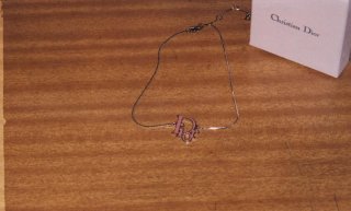 Dior Pink Logo Necklace.jpg