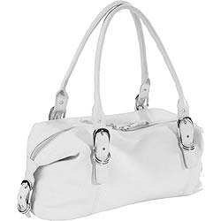 Tignanello Newport Soft East West Satchel white.jpg