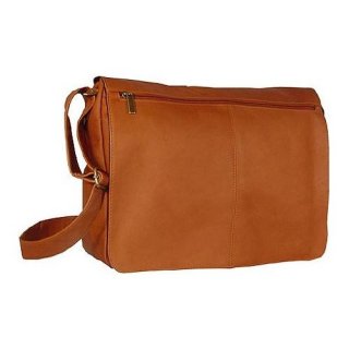 David King Leather Luggage E W Full Flap Messenger.jpg