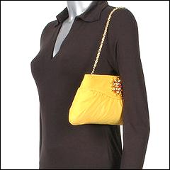 Inge Christoper So Luxurious Czech Brroch on Ultrasuede Clutch Zappos.jpg