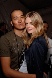 Anna Sui FW06 backstage (with her bf) 1.jpg