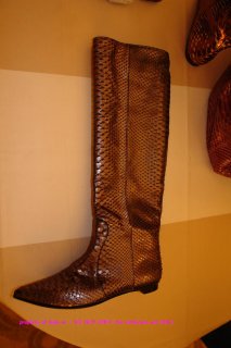 Devi Kroell Python boot bronze.JPG