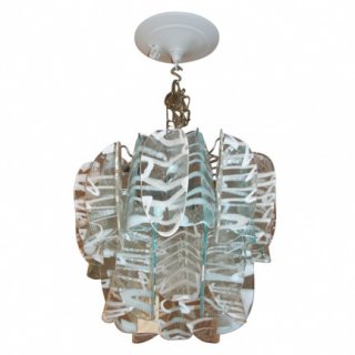MAZEGGA FOLDED AQUA MARINE GLASS CHANDELIER.jpg