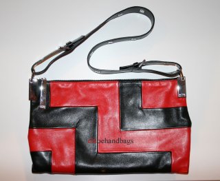 Bottega Veneta AW '01 Red & Black Bag, ch, medium.jpg