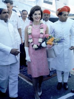 6011257~First-Lady-Jacqueline-Kennedy-Being-Met-by-the-Maharaj-of-Mewer-on-Her-Arrival-Posters.jpg