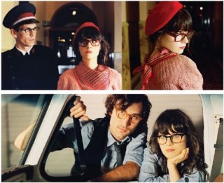 Oliver Peoples S/S 2009 : Zooey Deschanel | the Fashion Spot