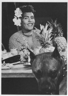 BILLIE HOLIDAY WITH HER BOXER MISTER.jpg