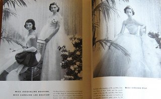 VOGUE MAGAZINE MARCH 1951 JACQUELINE BOUVIER KENNEDY ebay.jpg