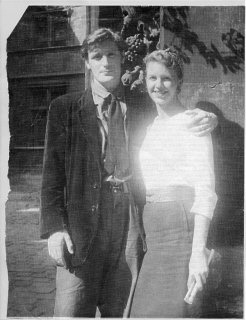 sylvia plath & ted Hughes on honeymoon2- smithsonian 2003 my scan.jpg