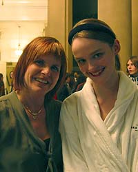 Lisa Cant with her mother agent Pat Collins of Images Model Management.jpg