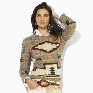 ralph lauren blue beige sweater Teresa Moore.jpg