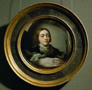 self-portrait in a convex mirror.jpg